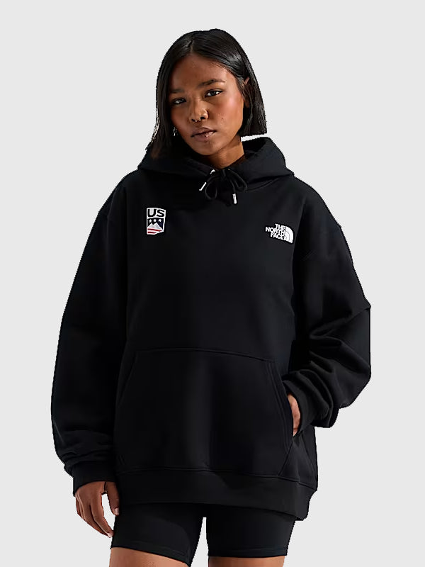 The North Face x U.S. Ski & Snowboard Hoodie Hoodie unisex detail view 5 | Dash Racegear — Unisex hoodie from The North Face x U.S. Ski & Snowboard 2026 collection featuring a clean athletic design with a soft everyday streetwear feel.