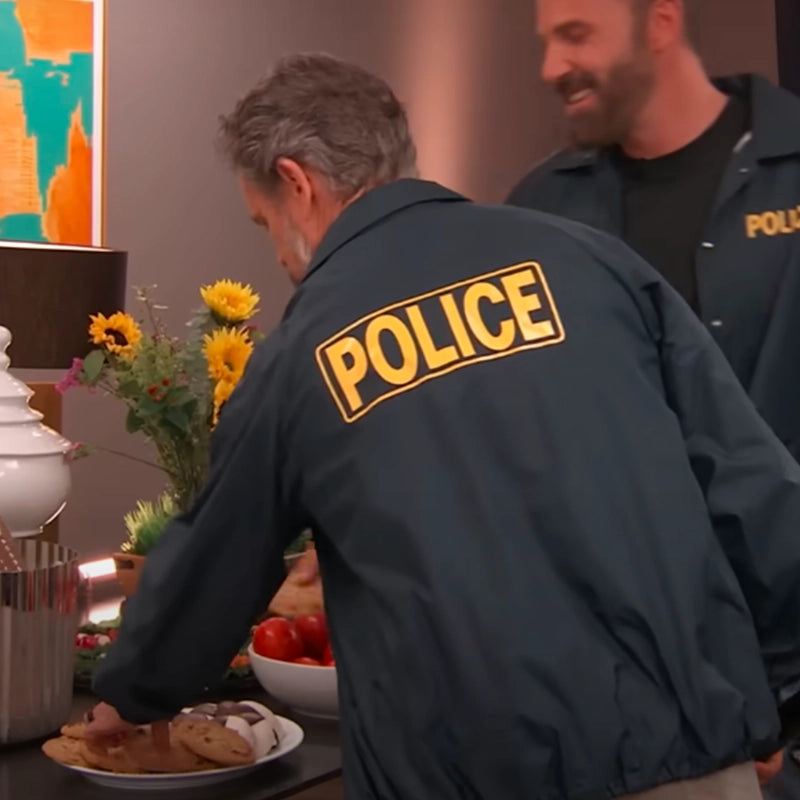 The Rip Police Jacket Jacket unisex detail view 2 | Dash Racegear — Police-style jacket worn by Matt Damon and Ben Affleck in TUDUM 2025