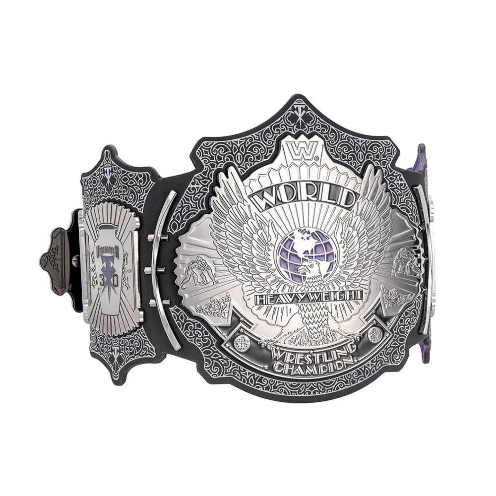 The Undertaker 30 Years Signature Series Championship Title Belt - 2 | Dash Racegear