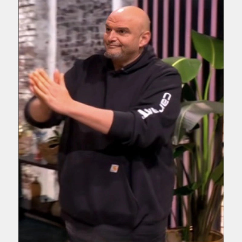 The View 2025 John Fetterman Hoodie Hoodie unisex front product view | Dash Racegear — The View 2025 Outfit – John Fetterman in Classic Hoodie