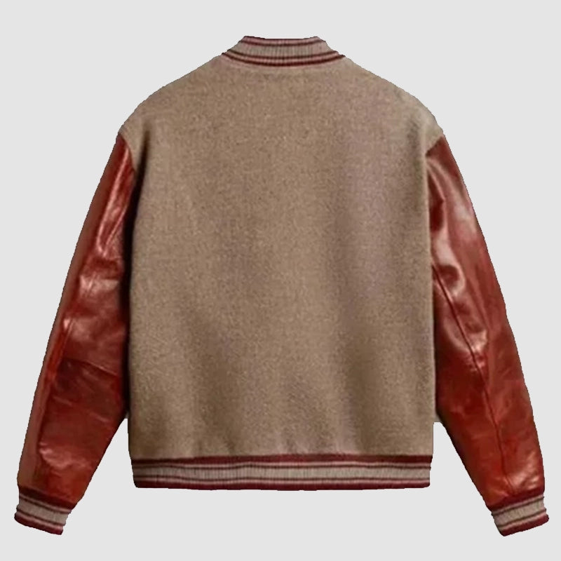 The Voice S27 Michael Buble Varsity Jacket Varsity Jacket unisex detail view 3 | Dash Racegear — Michael Bublé The Voice S27 Style Jacket