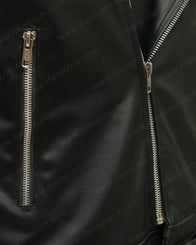 The Walking Dead Negan Jacket Biker Jacket unisex detail view 4 | Dash Racegear — Negan Leather Jacket