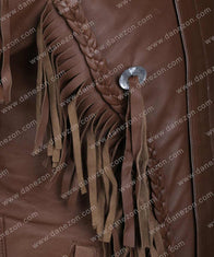 Tiger King Murder Mayhem and Madness Joe Exotic Jacket Jacket unisex detail view 2 | Dash Racegear — Joe Exotic Leather Jacket