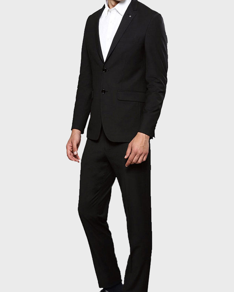 Lucifer Morningstar Black Suit Fashion Apparel unisex detail view 2 | Dash Racegear — Lucifer Morningstar Black Suit for Sale