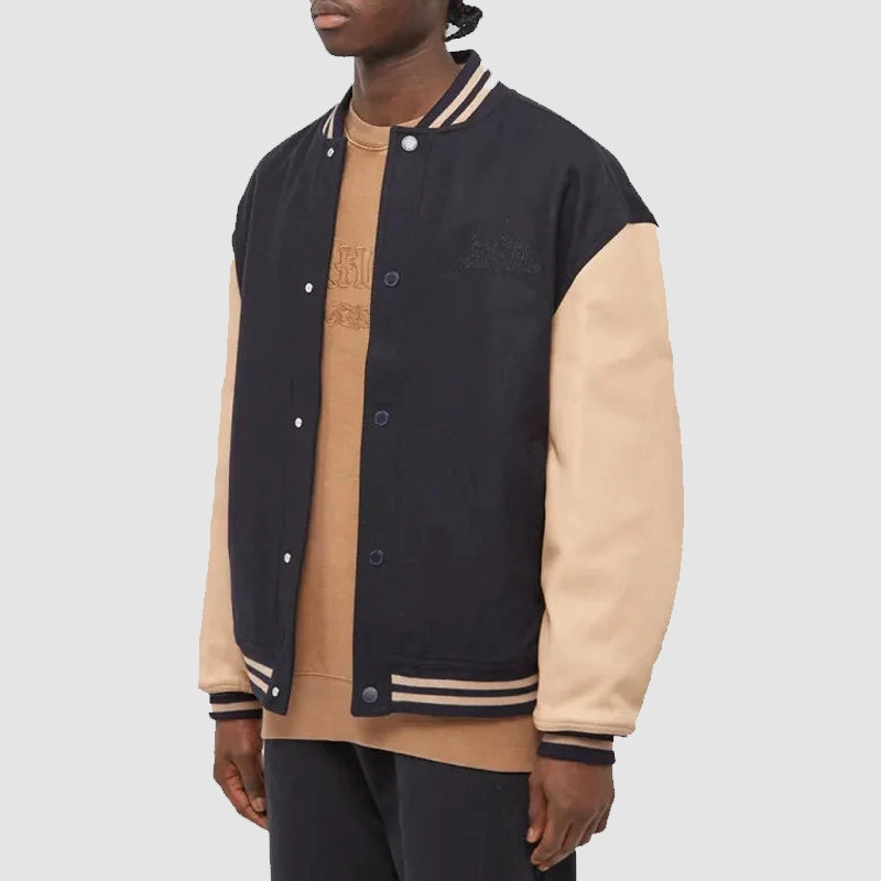 Tommy Jeans X Martine Rose Varsity Jacket Varsity Jacket unisex detail view 2 | Dash Racegear — Tommy Jeans x Martine Rose Varsity Jacket – Effortless Cool with a Touch of Heritage
