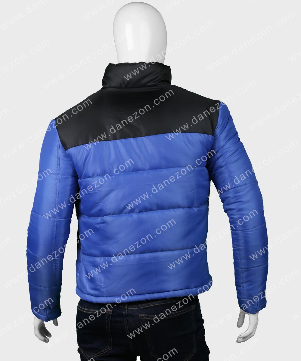 Top Boy S03 Jamie Jacket Jacket unisex detail view 4 | Dash Racegear — Top Boy S03 Jamie Blue Puffer Jacket