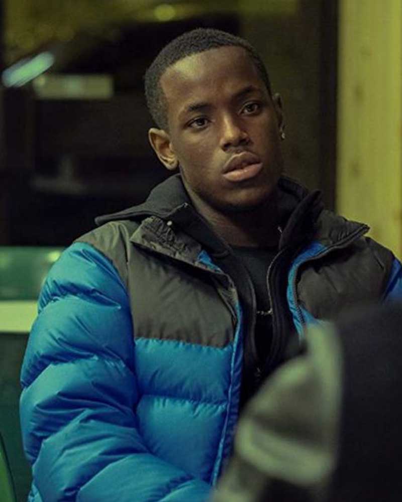 Top Boy S03 Jamie Jacket Jacket unisex detail view 5 | Dash Racegear — Top Boy Season 03 Micheal Ward Puffer Jacket