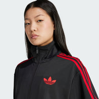 Adicolor Classic Firebird Loose Track Jacket Jacket unisex detail view 4 | Dash Racegear — Adicolor Firebird Loose Track Jacket in Black