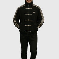 Adidas Chinese New Year Jacket Jacket unisex detail view 7 | Dash Racegear — Trendy Adidas Chinese New Year Jacket Black For Sale