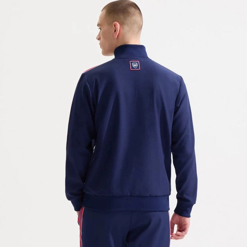 Arsenal Adidas Terrace Icons Track Jacket Jacket unisex detail view 3 | Dash Racegear — Arsenal Adidas Terrace Icons Track Jacket – Stylish Sportswear for Arsenal Supporters