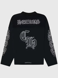 Jordan Chiles CHROME Sweatshirt Sweatshirt unisex detail view 4 | Dash Racegear — Jordan Chiles CHROME pullover sweatshirt showcasing sporty chic aesthetic