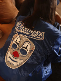 LA Dodgers X Mister Cartoon X Starter Jacket Jacket unisex detail view 5 | Dash Racegear — Limited Edition LA Dodgers Starter Jacket by Mister Cartoon