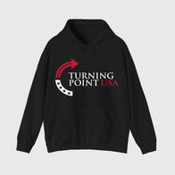 Turning Point USA Hoodie Hoodie unisex detail view 4 | Dash Racegear — Patriotic hoodie from Turning Point USA with bold logo print
