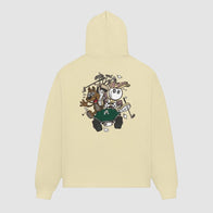 Malbon Two Man Scramble Hoodie Hoodie unisex detail view 4 | Dash Racegear — Two Man Scramble Hoodie – Malbon’s Signature Golf Look