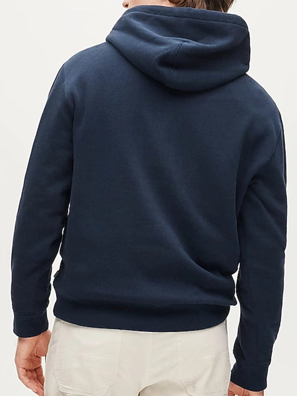 U.S. Ski & Snowboard by J.Crew Hoodie Hoodie unisex detail view 4 | Dash Racegear — Navy J.Crew Pullover Hoodie, U.S. Ski & Snowboard fleece hoodie ideal for casual, sporty, or fan looks.