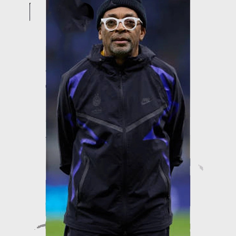 UEFA Champions League Spike Lee Jacket Jacket unisex front product view | Dash Racegear — Exclusive UEFA Champions League Jacket Inspired by Spike Lee