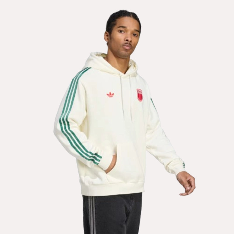 Womens Euro 2025 Adidas Italy Hoodie Hoodie unisex detail view 3 | Dash Racegear — euro 2025 italy adidas pullover hoodie