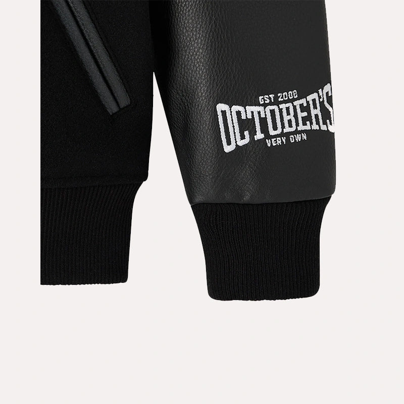 OVO x UFC Championship Varsity Jacket Varsity Jacket unisex detail view 7 | Dash Racegear — Fight Night Fashion – OVO UFC Varsity Jacket Collab