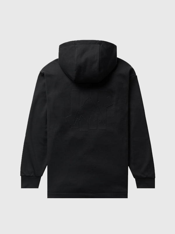 UNDEFEATED x Burton Performance Hoodie Hoodie unisex detail view 6 | Dash Racegear — Burton x UNDEFEATED 2026 performance fleece hoodie, unisex style designed for movement and casual comfort.