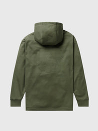 UNDEFEATED x Burton Performance Hoodie Hoodie unisex detail view 4 | Dash Racegear — Burton x UNDEFEATED 2026 hoodie, unisex fleece performance style for workouts, layering, and casual outfits.
