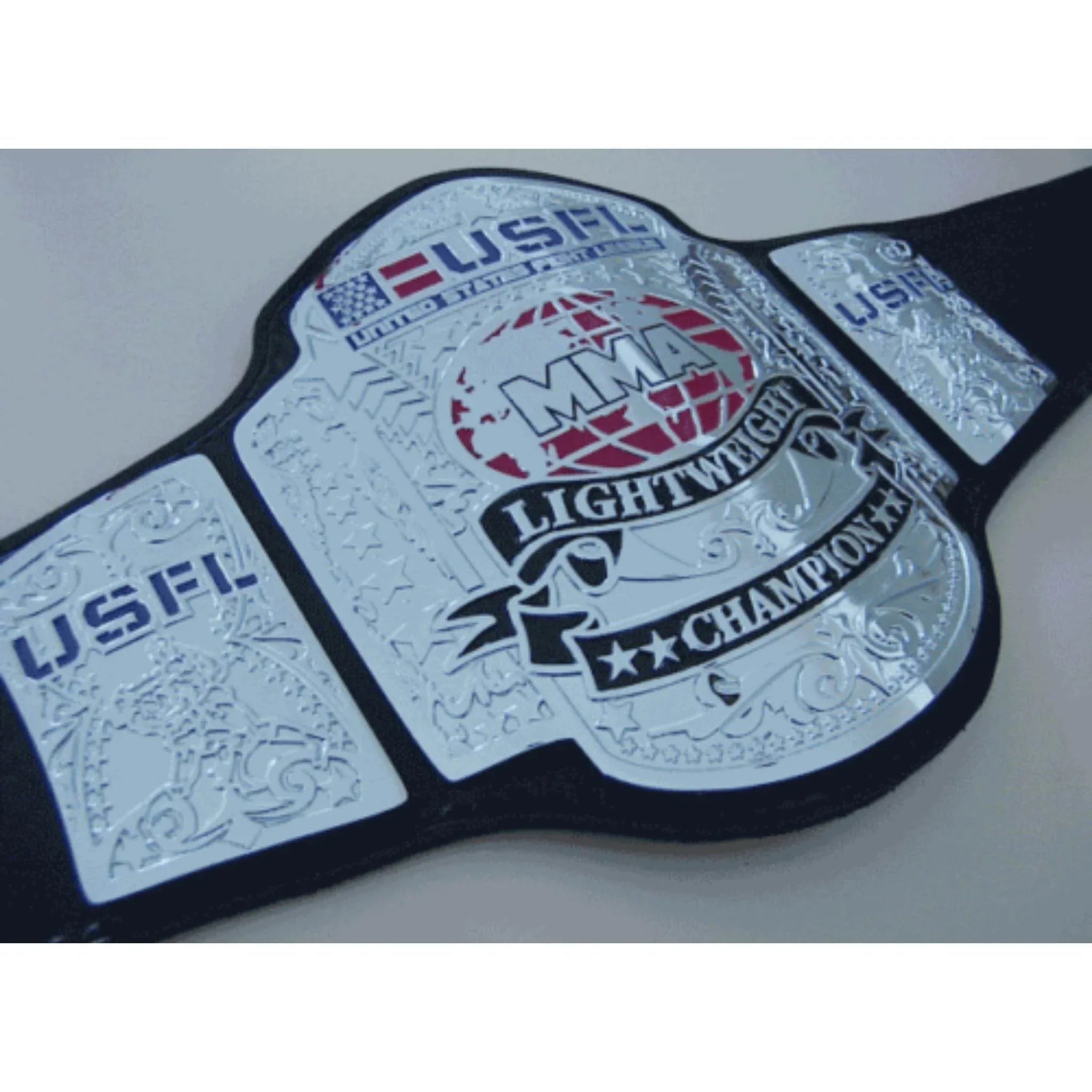 USFL MMA Light Weight Championship Inspired Title Belt - 3 | Dash Racegear