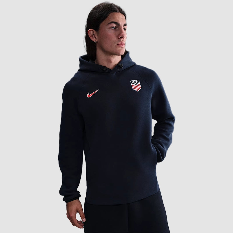 USMNT Tech Nike Soccer Fleece Hoodie Hoodie unisex detail view 5 | Dash Racegear — USA National Team Hoodie – Nike Tech Fleece Style