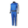 Ultra - 1 One Piece 2 Layer SFI 3.2A/5 Suit - Blue / White - 4X - Large / Euro 66