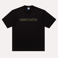 Undefeated Stencil Short Sleeve T-Shirt Shirt unisex detail view 5 | Dash Racegear — Undefeated Stencil Short Sleeve Black T-Shirt – Urban Classic