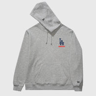 Undefeated x NE x Dodgers Stacked Logo Hoodie Hoodie unisex detail view 3 | Dash Racegear — Stylish Dodgers hoodie with stacked logo collab Undefeated New Era