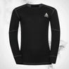 Ski Underwear shirt Odlo Active X - Warm Kids Eco BL Top Crew Neck LS Black - 2023/24 - 164