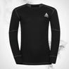Ski Underwear shirt Odlo Active X-Warm Kids Eco BL Top Crew Neck LS Black - 2023/24 - Dash Racegear Store