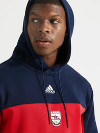 Arsenal adidas 92/94 Bringback Hoodie Hoodie unisex detail view 4 | Dash Racegear — Retro adidas Arsenal hoodie reviving the 1992/94 football era