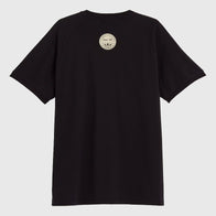 Adidas x Oasis Tour 3-Stripes Black T-Shirt Shirt unisex detail view 2 | Dash Racegear — Tour-Ready Vibes – Adidas x Oasis Black T-Shirt