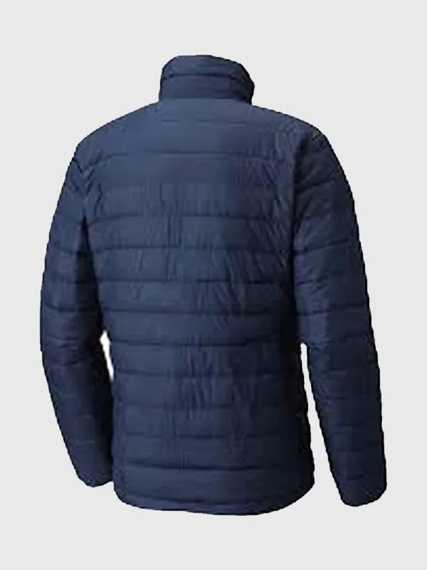 Columbia Curling USA Jacket Jacket unisex detail view 2 | Dash Racegear — Blue Curling USA jacket by Columbia with streamlined fit and USA graphic for fans at rinks or outdoors.