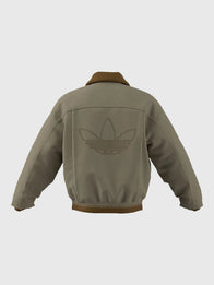 Adidas Chinese New Year Crafted Jacket Jacket unisex detail view 4 | Dash Racegear — Adidas SS26 crafted bomber jacket in an oversized fit inspired by Chinese New Year aesthetics