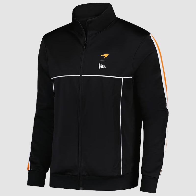 F1 Team McLaren New Era Track Jacket Jacket unisex detail view 2 | Dash Racegear — Race-Day Essential – McLaren F1 New Era Jacket