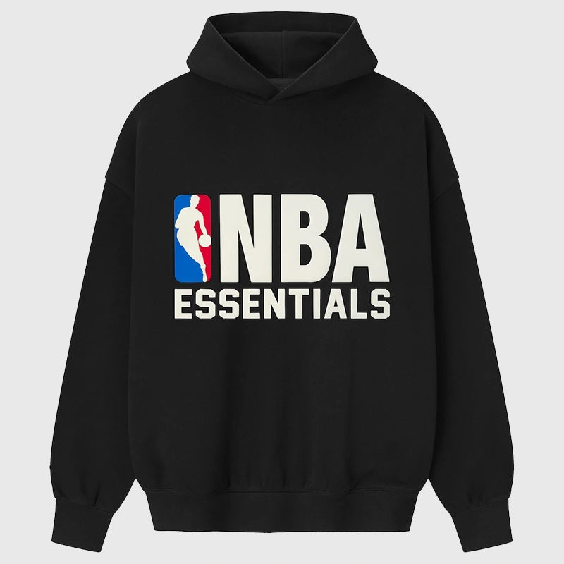 Fear of God x NBA Sport Hoodie Hoodie unisex front product view | Dash Racegear — Luxury sportswear redefined with Fear of God NBA hoodie