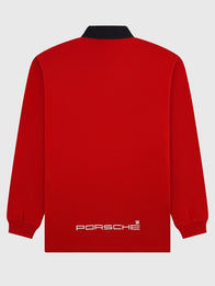 Aimé Leon Dore x Porsche Rugby Sweatshirt Sweatshirt unisex detail view 3 | Dash Racegear — Designer Aimé Leon Dore Porsche Rugby Sweatshirt aesthetic