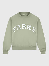 Parke Summerland Varsity Mockneck Sweatshirt Sweatshirt unisex detail view 2 | Dash Racegear — Varsity mockneck sweatshirt by Parke 2026 Summerland drop with soft cotton feel and minimal design approach.