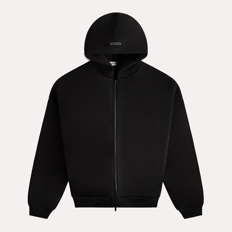 Kith Fear of God Zip-Up Hoodie Hoodie unisex front product view | Dash Racegear — Kith Fear of God Zip Hoodie – Luxury Meets Everyday Wear