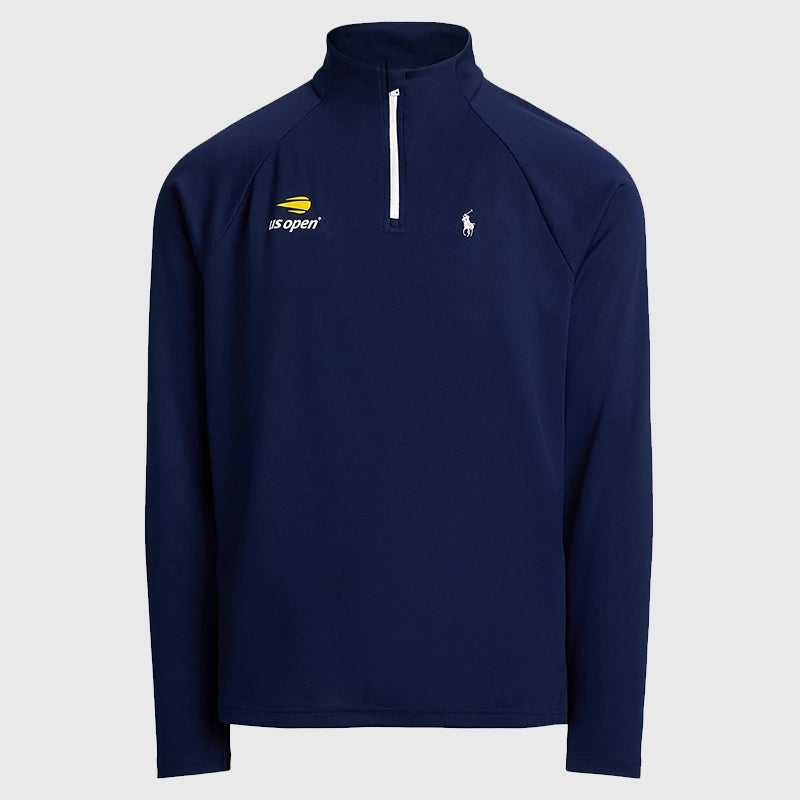 Ralph Lauren US Open Performance Sweatshirt Sweatshirt unisex detail view 2 | Dash Racegear — Polo Ralph Lauren performance sweatshirt celebrating US Open 20th Anniversary.