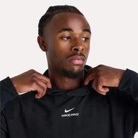 Nike PRO Dri-FIT Mid Layer Training Hoodie Hoodie unisex detail view 3 | Dash Racegear — Nike Mid Layer Hoodie – Dri-FIT Training Sweatshirt