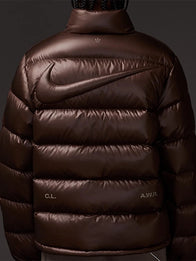 Nocta x Nike Sunset Brown Puffer Jacket Puffer Jacket unisex detail view 4 | Dash Racegear — Sunset Brown Nocta x Nike Puffer Jacket Winter Style