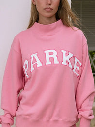 Parke Summerland Varsity Mockneck Sweatshirt Sweatshirt unisex detail view 6 | Dash Racegear — Parke mockneck sweatshirt from Summerland 2026 collection featuring clean varsity style and easy casual fit.
