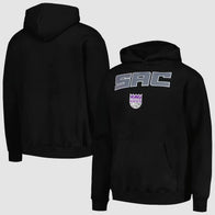 Sacramento Kings Stadium Essentials Terrace Hoodie Hoodie unisex front product view | Dash Racegear — Sacramento Kings Terrace hoodie in soft fleece fabric