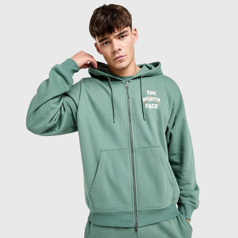 The North Face Sorbetta Oversized Full Zip Hoodie Hoodie unisex detail view 2 | Dash Racegear — Relaxed Sorbetta Oversized Zip Hoodie – The North Face Collection