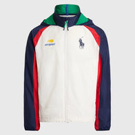 Ralph Lauren US Open Umpire Hooded Jacket Jacket unisex front product view | Dash Racegear — Polo Ralph Lauren US Open anniversary jacket with hood, 2025 edition.