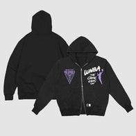 Round21 Black Golden State Valkyries Hoodie Hoodie unisex front product view | Dash Racegear — Black Hoodie – Round21 Golden State Valkyries Collab