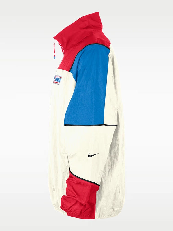 WNBA Legends Nike Basketball Jacket Jacket unisex detail view 3 | Dash Racegear — Nike WNBA Legends lightweight full-zip jacket, sporty basketball layer for fans and daily casual wear.