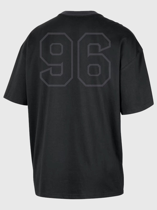 WNBA Legends Nike 30 Ringer T-Shirt Shirt unisex detail view 5 | Dash Racegear — WNBA Nike Legends 30th Anniversary black relaxed ringer T-shirt, breathable cotton for laid-back fan outfits